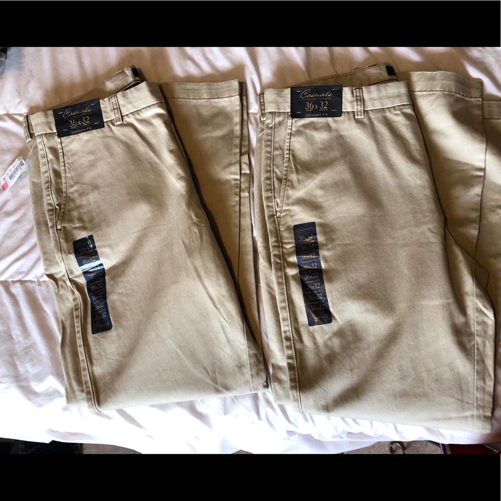 Casuals khaki pants (2 pants)